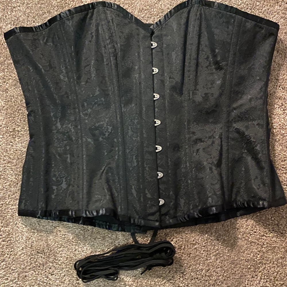 Black Plus Size Corset